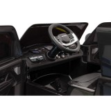 JOKO Elektrické autíčko Range Rover SUV Lift 4x4, penové kolesá, kožené sedadlo, čierne