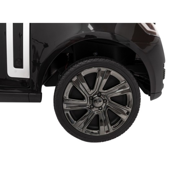 JOKO Elektrické autíčko Range Rover SUV Lift 4x4, penové kolesá, kožené sedadlo, čierne