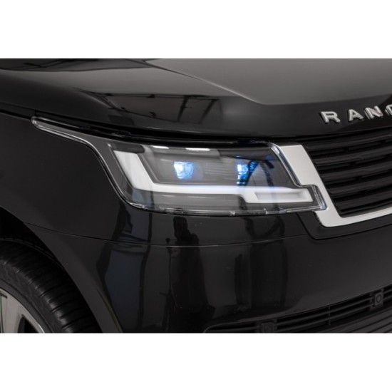 JOKO Elektrické autíčko Range Rover SUV Lift 4x4, penové kolesá, kožené sedadlo, čierne