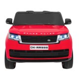 JOKO Elektrické autíčko Range Rover SUV Lift 4x4, penové kolesá, kožené sedadlo, červené