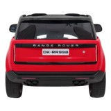 JOKO Elektrické autíčko Range Rover SUV Lift 4x4, penové kolesá, kožené sedadlo, červené
