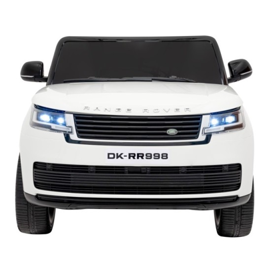 JOKO Elektrické autíčko Range Rover SUV Lift 4x4, penové kolesá, kožené sedadlo, biele