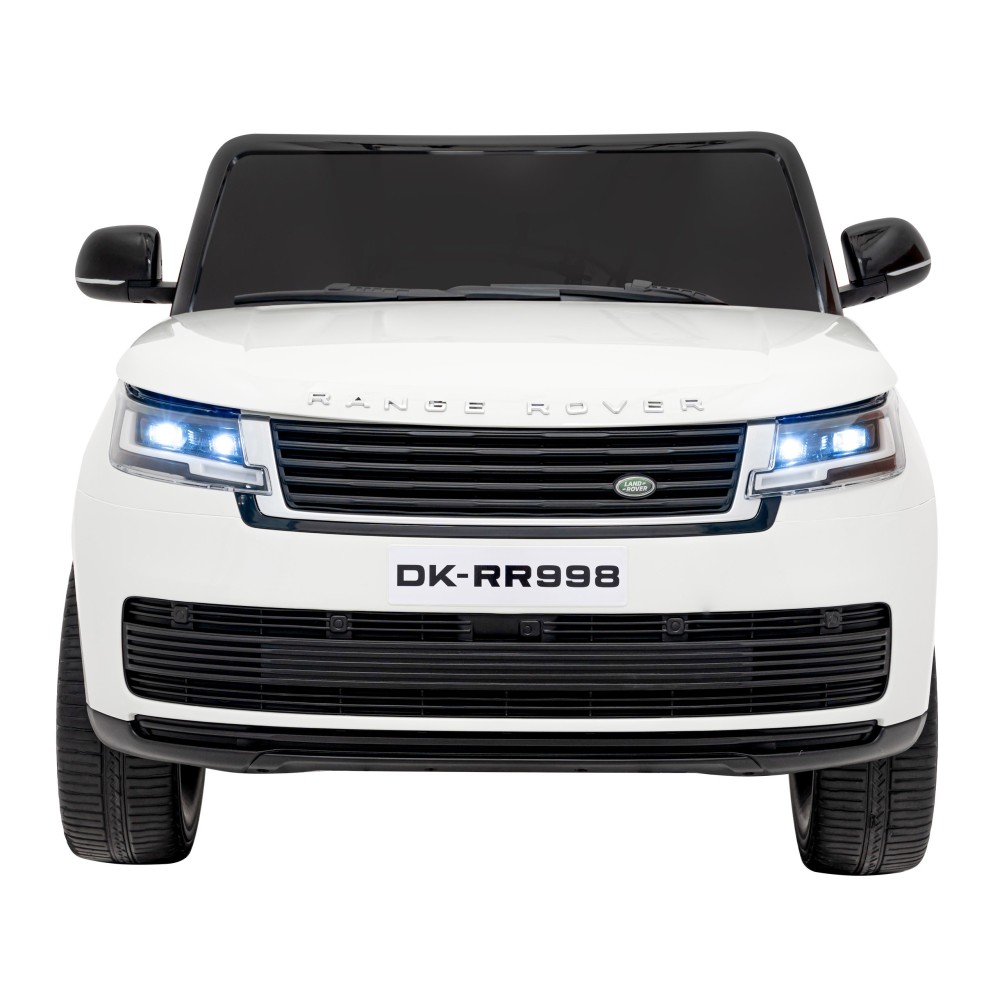 JOKO Elektrické autíčko Range Rover SUV Lift 4x4, penové kolesá, kožené sedadlo, biele