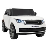 JOKO Elektrické autíčko Range Rover SUV Lift 4x4, penové kolesá, kožené sedadlo, biele