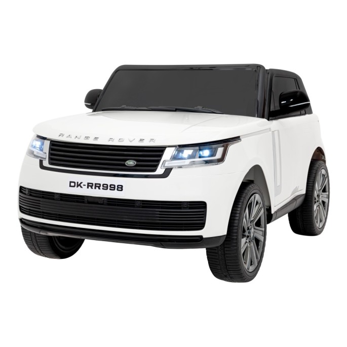 JOKO Elektrické autíčko Range Rover SUV Lift 4x4, penové kolesá, kožené sedadlo, biele