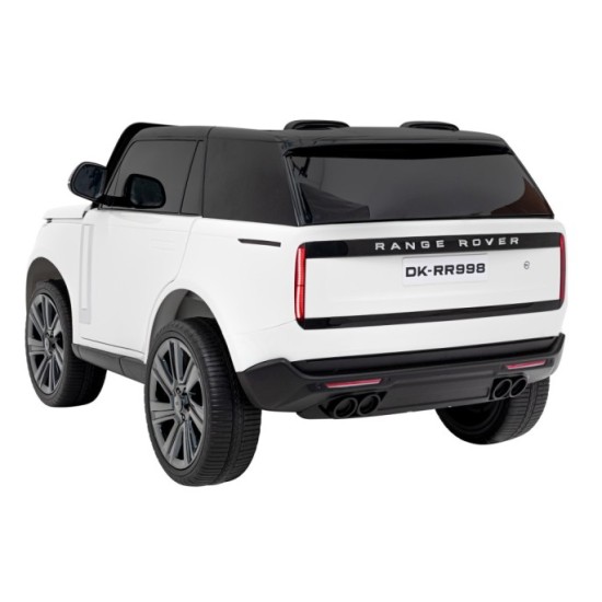 JOKO Elektrické autíčko Range Rover SUV Lift 4x4, penové kolesá, kožené sedadlo, biele