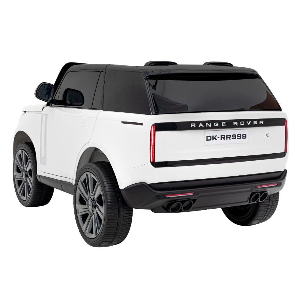JOKO Elektrické autíčko Range Rover SUV Lift 4x4, penové kolesá, kožené sedadlo, biele