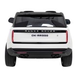 JOKO Elektrické autíčko Range Rover SUV Lift 4x4, penové kolesá, kožené sedadlo, biele