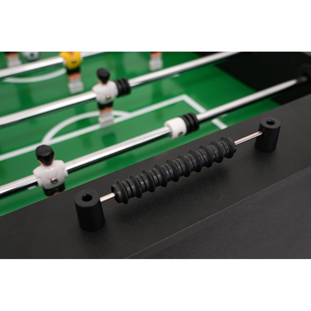 JOKO Veľký Drevený Stolný Futbal 139 x 74cm, čierny