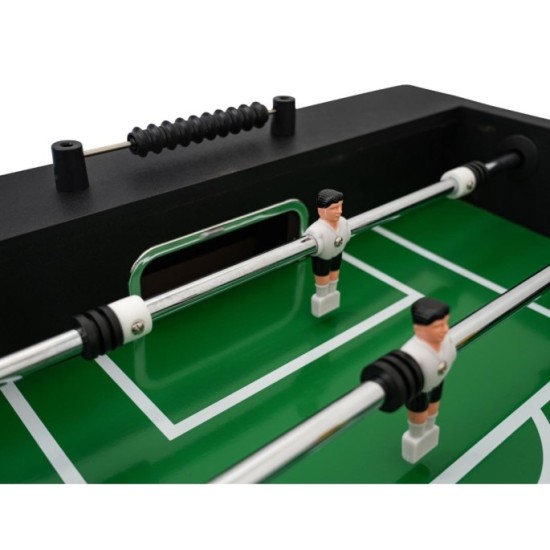 JOKO Veľký Drevený Stolný Futbal 139 x 74cm, čierny