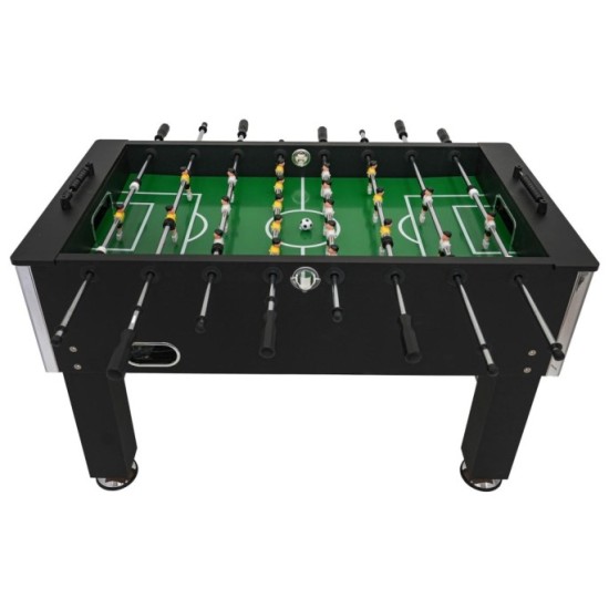 JOKO Veľký Drevený Stolný Futbal 139 x 74cm, čierny