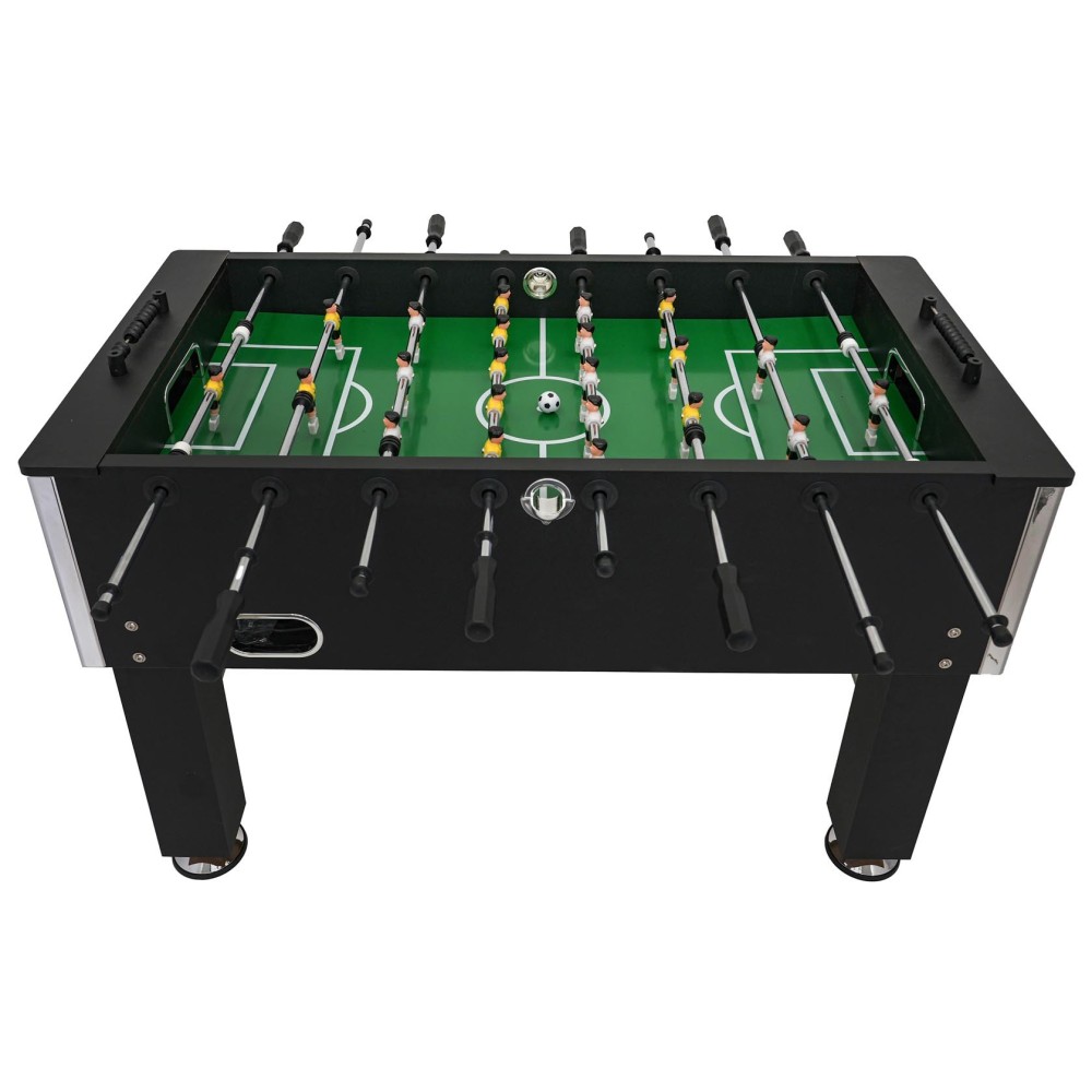 JOKO Veľký Drevený Stolný Futbal 139 x 74cm, čierny