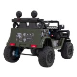 JOKO Elektrické autíčko Toyota FJ Cruiser 4x4, penové kolesá, kožené sedadlo, maskáčové