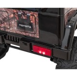 JOKO Elektrické autíčko Toyota FJ Cruiser 4x4, penové kolesá, kožené sedadlo, čierne kamufláž