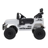 JOKO Elektrické autíčko Toyota FJ Cruiser 4x4, penové kolesá, kožené sedadlo, biele