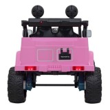JOKO Elektrické autíčko Toyota FJ Cruiser 4x4, penové kolesá, kožené sedadlo, ružové