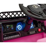 JOKO Elektrické autíčko Toyota FJ Cruiser 4x4, penové kolesá, kožené sedadlo, ružové