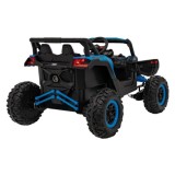 JOKO Elektrické autíčko Buggy ATV Defend 4x4, kožené sedadlo, penové kolesá, modré