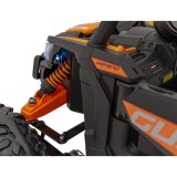 JOKO Elektrické autíčko Buggy ATV Defend 4x4, kožené sedadlo, penové kolesá, oranžové
