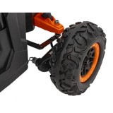 JOKO Elektrické autíčko Buggy ATV Defend 4x4, kožené sedadlo, penové kolesá, oranžové
