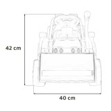 JOKO Elektrický traktor G320, červený