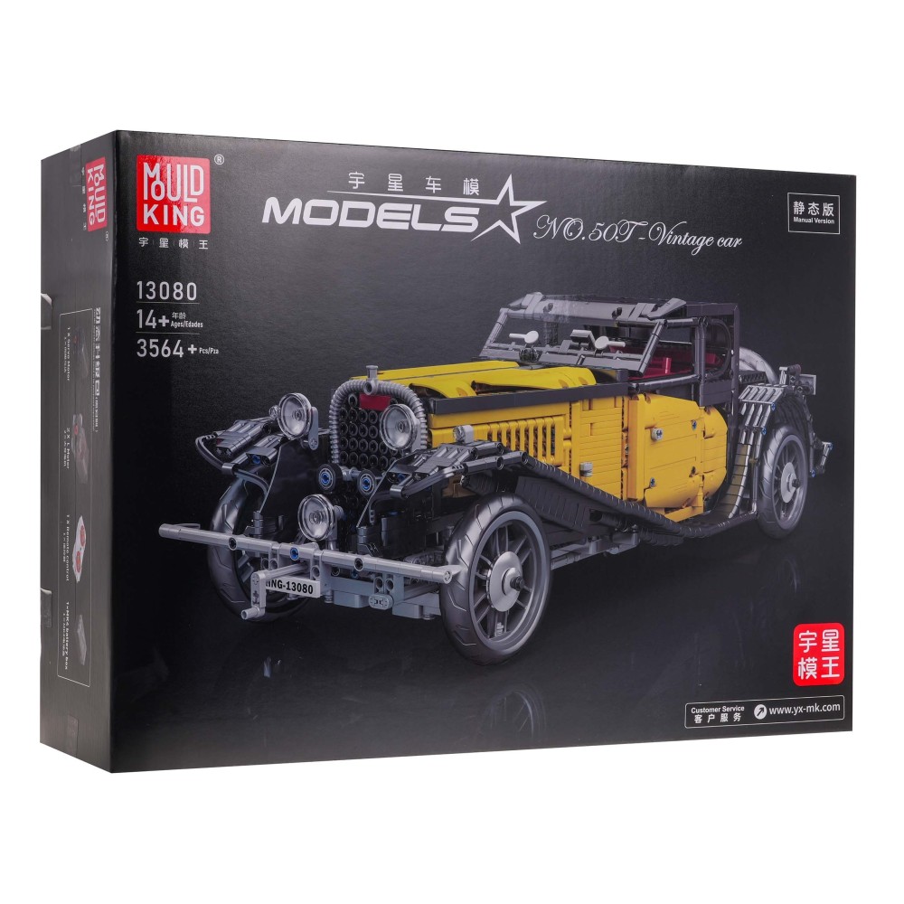 Mould King Technická Stavebnica Retro Mercedes-Benz 50T 3564 ks