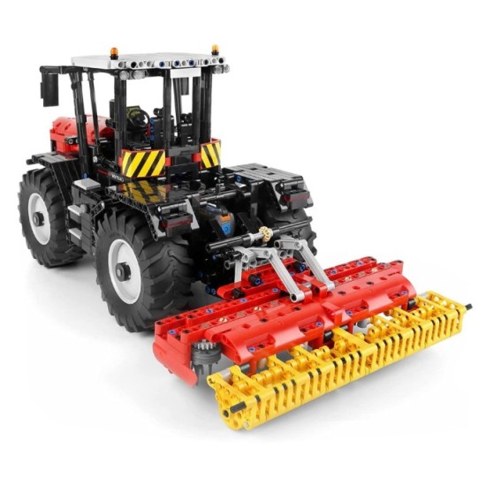 Mould King RC Technická Stavebnica Traktor 2716ks 4v1 + poľnohospodárske stroje na Diaľkové ovládanie Dual Mode Control