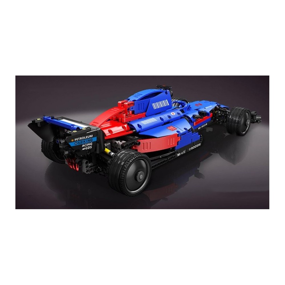 Mould King RC Technická Stavebnica Formula Bolid F1 1065ks na diaľkové ovládanie Dual Mode Control, modrá
