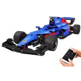 Mould King RC Technická Stavebnica Formula Bolid F1 1065ks na diaľkové ovládanie Dual Mode Control, modrá