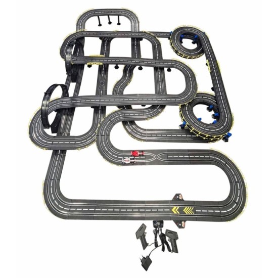 JOKO Mega Veľká Autodráha Mega Race Track Crazy Loop 2,68m x 1,87m, dĺžka Trasy 28 metrov