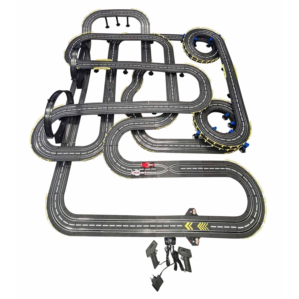 JOKO Mega Veľká Autodráha Mega Race Track Crazy Loop 2,68m x 1,87m, dĺžka Trasy 28 metrov
