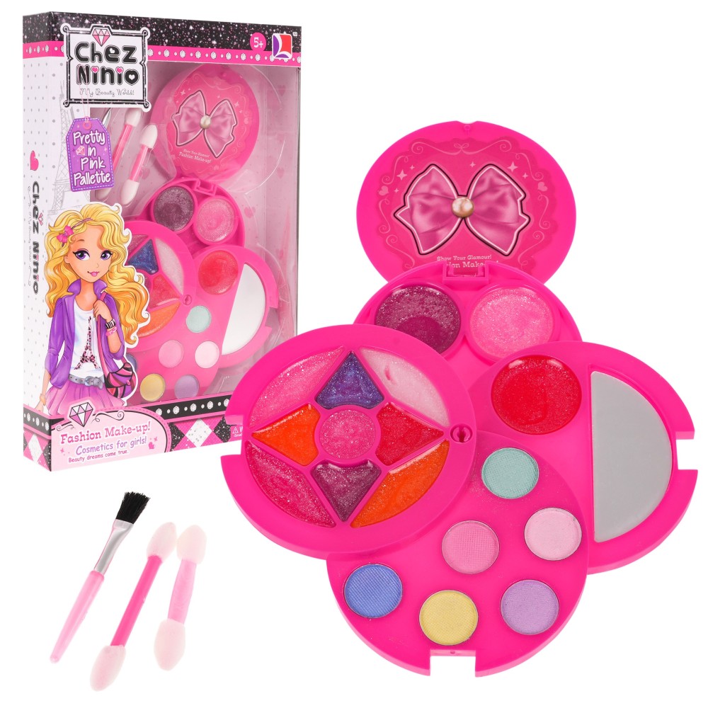 JOKO Sada Detský Make up Set s Púzdrom, ružové
