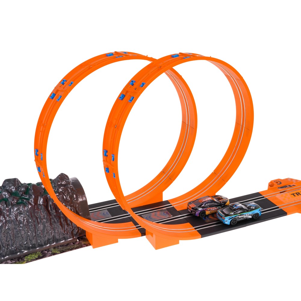 JOKO RC Autodráha MEGA Racing Track RACER 516 cm + 2 autíčka MEGA Racing Track RACER 1:43