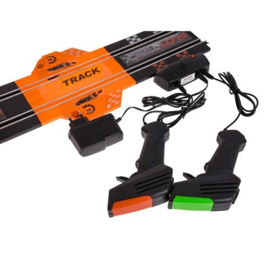 JOKO RC Autodráha MEGA Racing Track RACER 516 cm + 2 autíčka MEGA Racing Track RACER 1:43