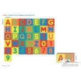 JOKO Detské Penové puzzle Abeceda a Čísla 36ks