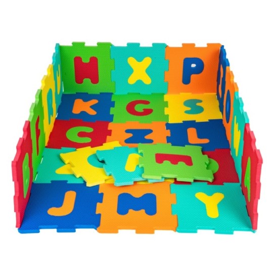 JOKO Detské Penové Puzzle Abeceda a Čísla 26ks