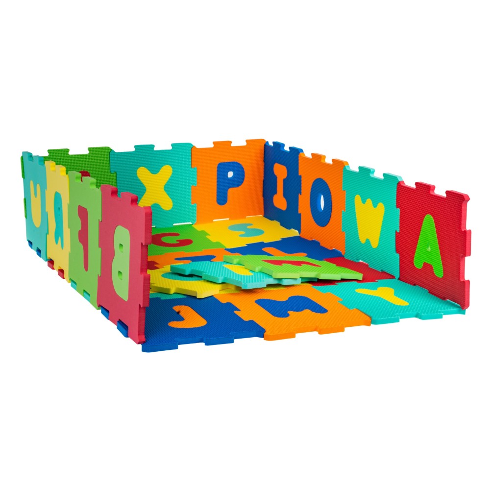 JOKO Detské Penové Puzzle Abeceda a Čísla 26ks