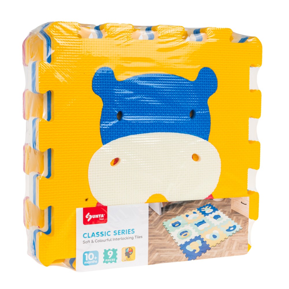 JOKO Detské Penové Puzzle Zvieratká 9ks