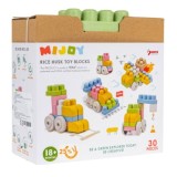 Sunta Mijoy BIO Bezpečné kocky pre najmenších 30ks NON-Toxic 25% ryžová šupka