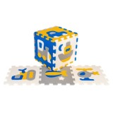 JOKO Detské Penové Puzzle Dopravné Prostriedky Auto, Bager, Lietadlo, Ponorka 9ks