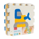 JOKO Detské Penové Puzzle Dopravné Prostriedky Auto, Bager, Lietadlo, Ponorka 9ks