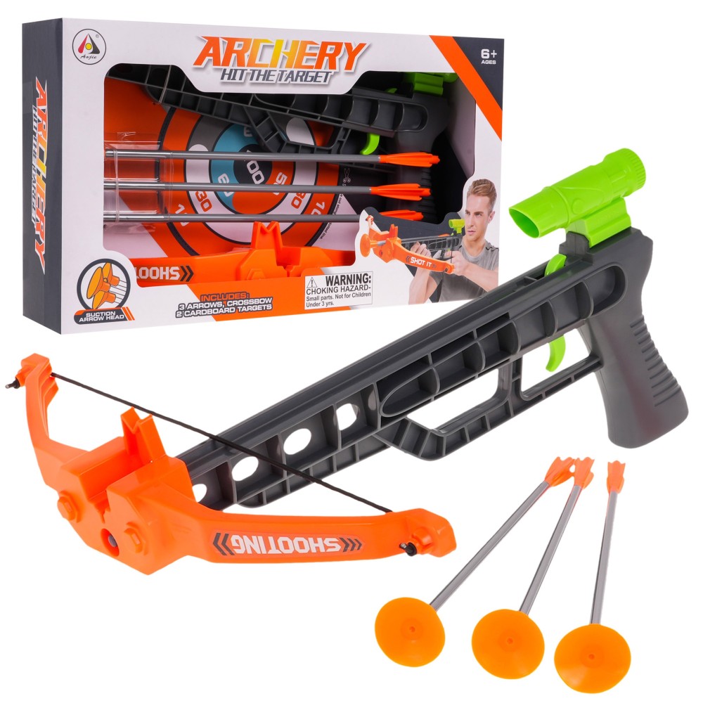 JOKO Detská Kuša Crossbow s Terčom a šípmi