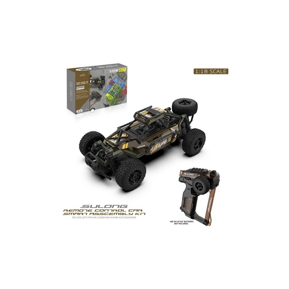 JOKO RC Autíčko Crawler SULONG 1:18 na diaľkové ovládanie, čierne