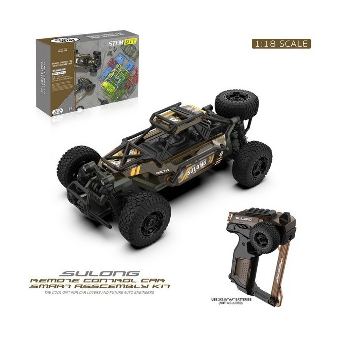 JOKO RC Autíčko Crawler SULONG 1:18 na diaľkové ovládanie, čierne