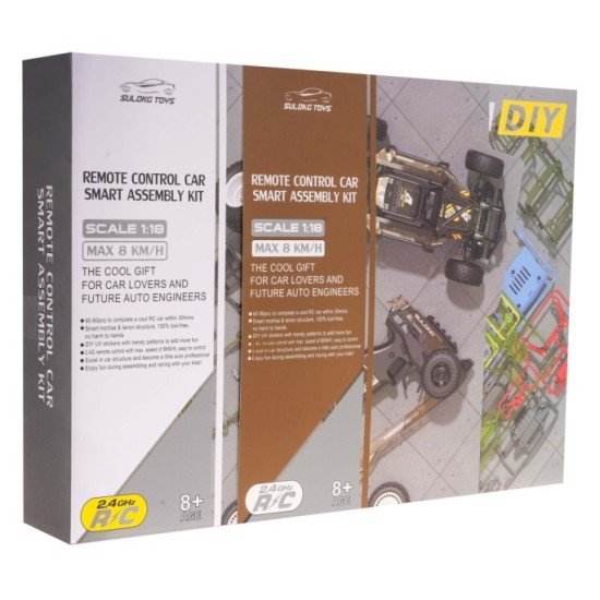 JOKO RC Autíčko Crawler SULONG 1:18 na diaľkové ovládanie, čierne