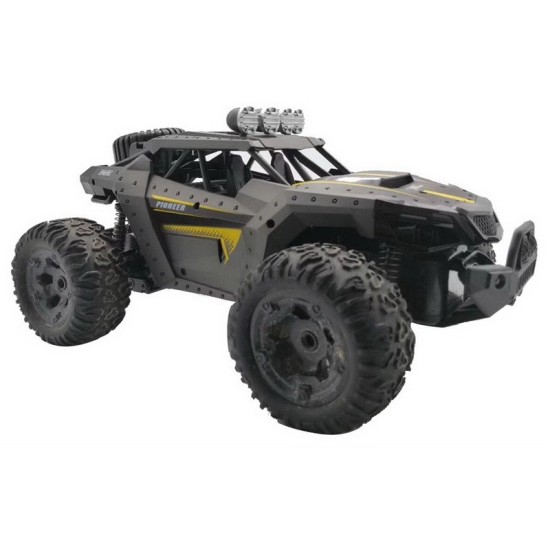JOKO RC Kovové Auto Jeep MEGA Crawler PIONEER 1:12 s Kamerou, na diaľkové ovládanie, rýchlosť 28km/h, Dual Mode Control, sivé