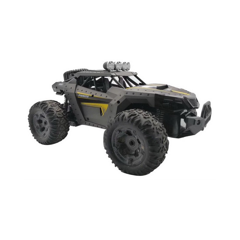 JOKO RC Kovové Auto Jeep MEGA Crawler PIONEER 1:12 s Kamerou, na diaľkové ovládanie, rýchlosť 28km/h, Dual Mode Control, sivé