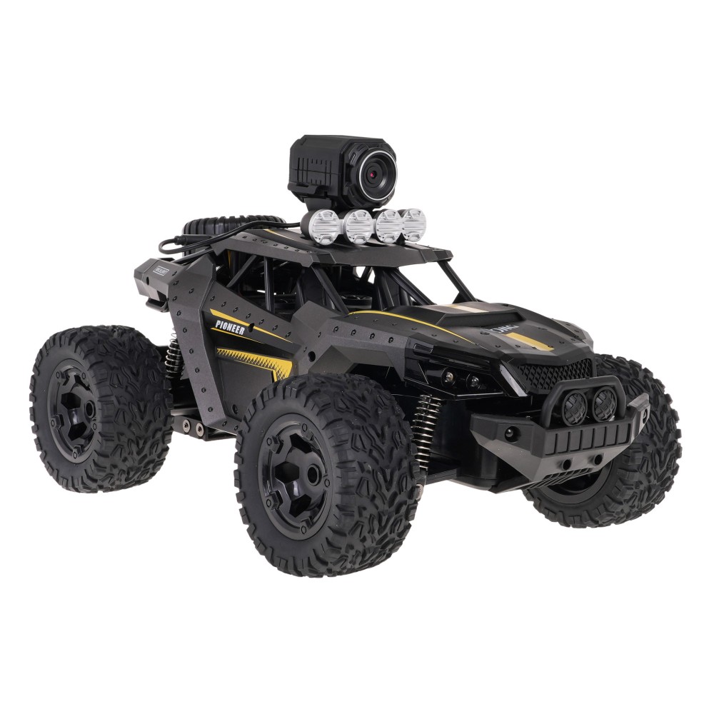 JOKO RC Kovové Auto Jeep MEGA Crawler PIONEER 1:12 s Kamerou, na diaľkové ovládanie, rýchlosť 28km/h, Dual Mode Control, sivé
