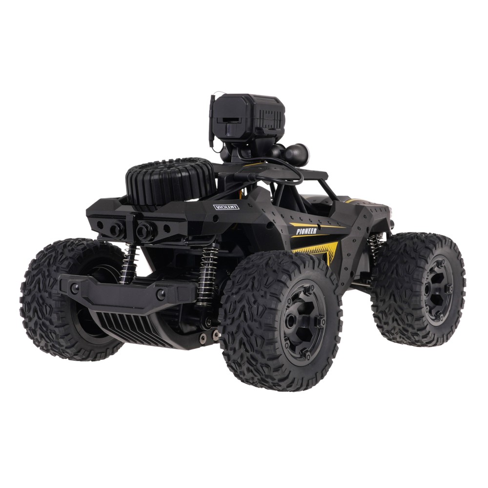 JOKO RC Kovové Auto Jeep MEGA Crawler PIONEER 1:12 s Kamerou, na diaľkové ovládanie, rýchlosť 28km/h, Dual Mode Control, sivé