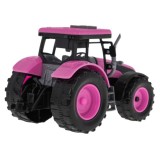 JOKO Interaktívny Traktor so svetlom a zvukom + Otváracia predná kapota, ružový